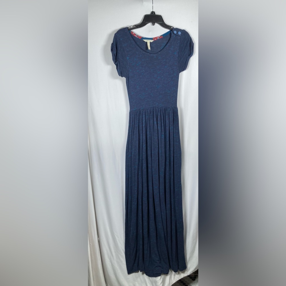 Matilda Jane Deep Water "Curtain Call" Maxi Dress Sz S